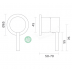 Shower Mixer - Round Series NZHFA0126 - Chrome